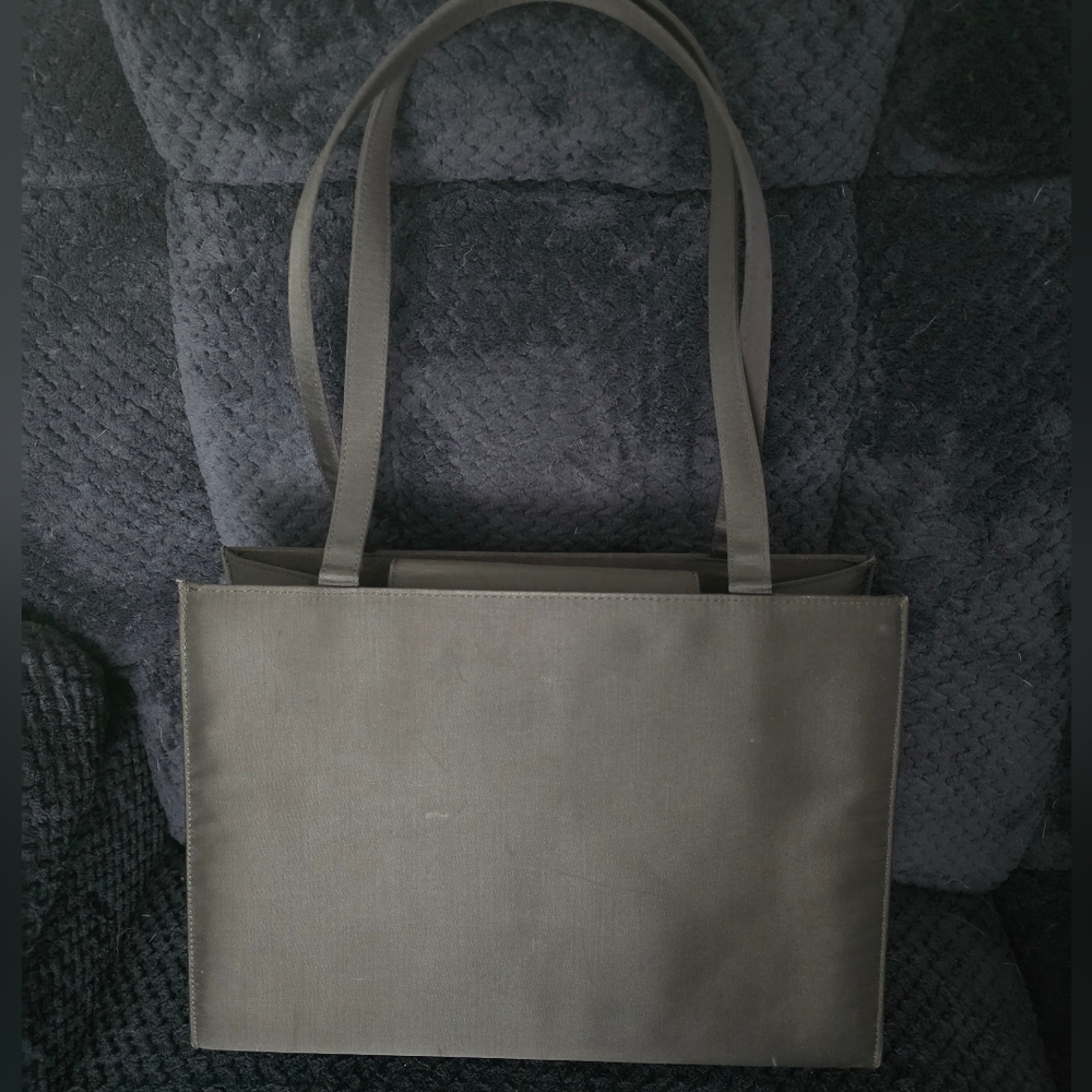 Kate Spade Black Satin Tote Bag - Picture 2 of 6